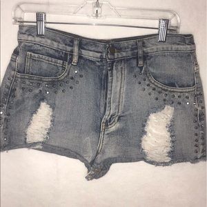 Forever21 studded shorts size 29